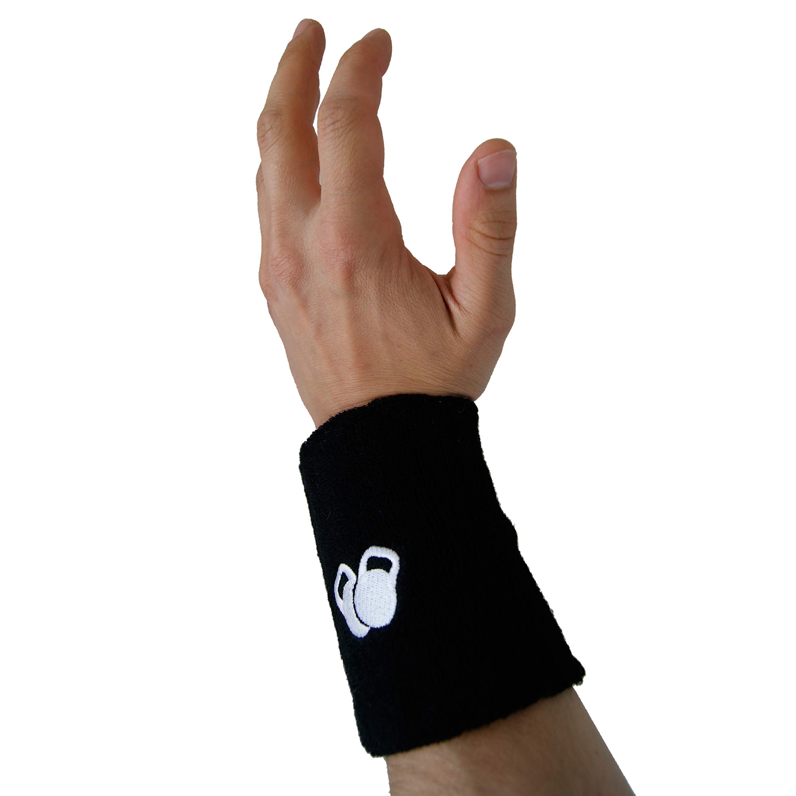 PROTONE Kettlebell wrist and arm protector guards - a pair with slim design with armour insert for protection