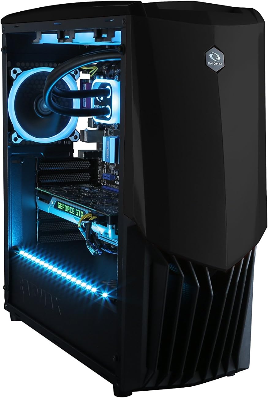 Raidmax GAMA PC Gaming Case (Negro): Amazon.es: Electrónica
