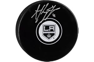 SPORTS MEMORABILIA Anze Kopitar Los Angeles Kings Autographed Hockey Puck Puck - Autographed NHL Pucks