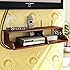 Royal Handicrafts Home Sparkle Wooden Wall Shelf (Set Of 3