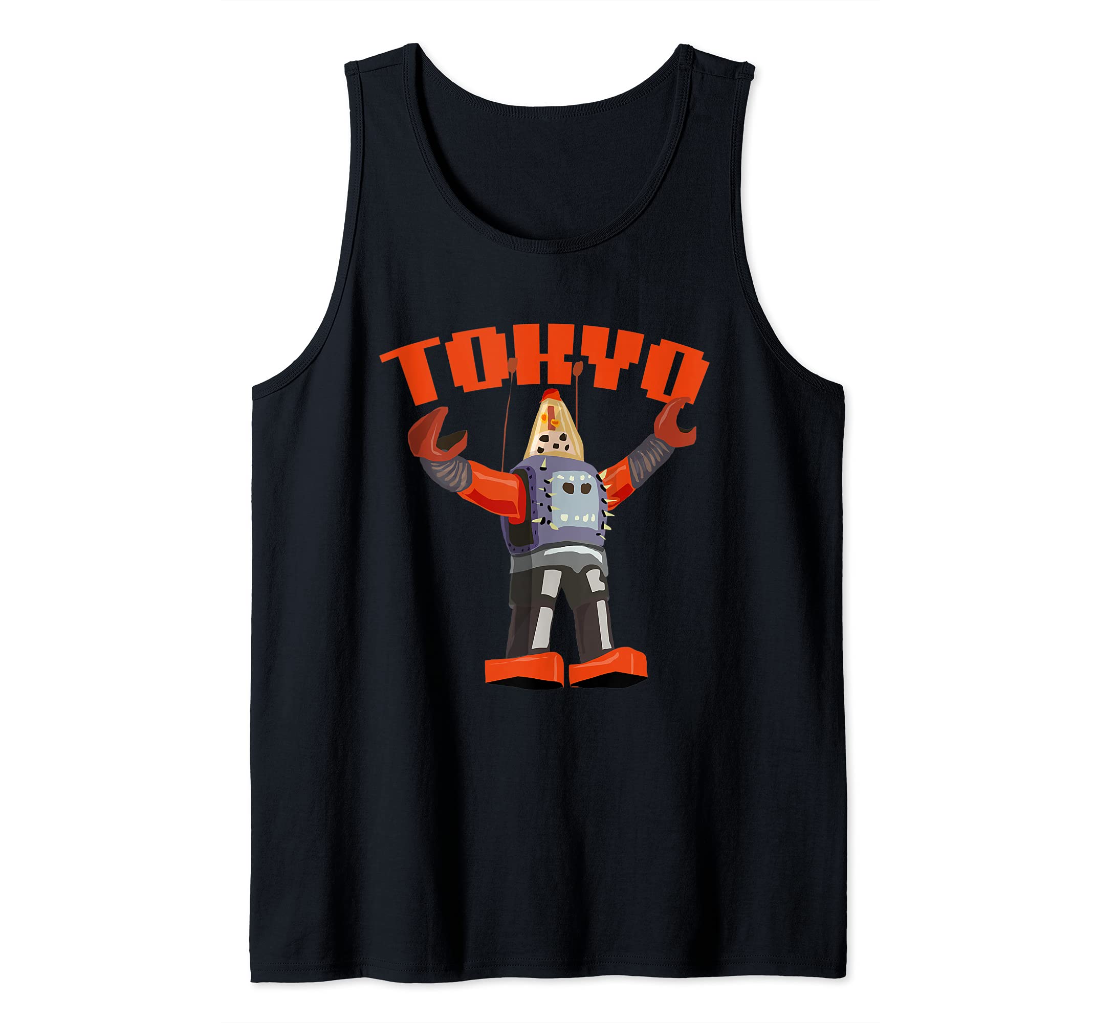 Tokyo Robot Science Fiction & Space Robots Boys & Men Tank Top