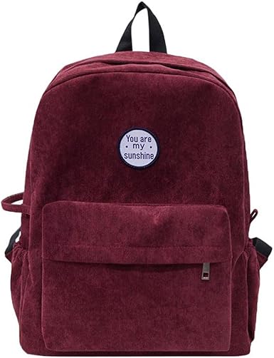 corduroy book bag