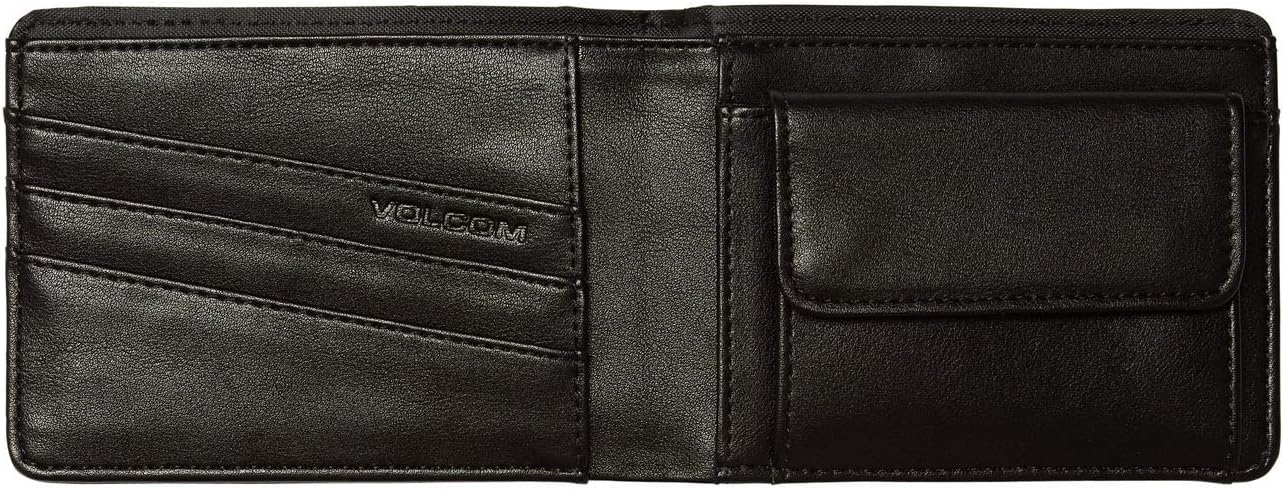 Volcom Bifold Wallet ~ Stranglong Black