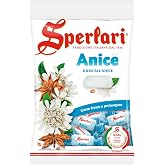 Sperlari Anise Hard Candy Bag, Individually Wrapped Italian Sweets, 200 gr / 7.05 Ounce Bag (1-Pack)