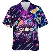Vegas Hawaiian Shirts for Men - Short Sleeve Button Down Pastime Las Vegas Hawaiian Shirt (TND-NA-HN-HW33)