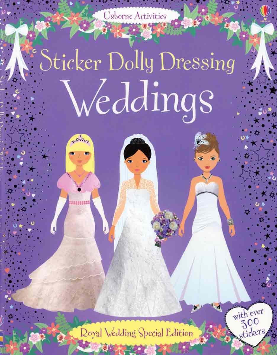 dolly dressing sticker book