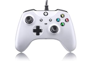 YUYIU 【Upgraded】Wired Controller for Xbox Series X|S, Xbox One, Windows 10 and above, PC Controller with 3.5 mm Audio Jack