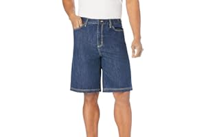 Liberty Blues by Kingsize Men's Big & Tall 5-Pocket Denim Shorts