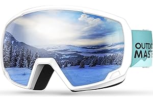OutdoorMaster Kids Ski Goggles, Snowboard Goggles - Youth Snow Goggles