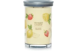 Yankee Candle Iced Berry Lemonade Scented, Signature Large 2-Wick Tumbler Candle, Over 60 Hours of Burn Time, Ideal for Patio Refreshment
