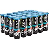 DUNLOP ATP Championship XD High Altidude Tennis Balls, Case