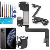 Earpiece Speaker for iPhone 11 Pro Ear Speaker Replacement for iPhone 11 Pro Speaker Replacement Light Proximity Sensor Flex Cable Earphone Speaker Assembly with Tools