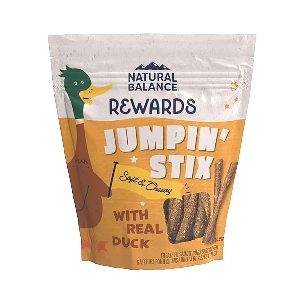 NATURAL BALANCE LIMITED INGREDIENT REWARDS JUMPIN’ STIX, GRAIN-FREE...