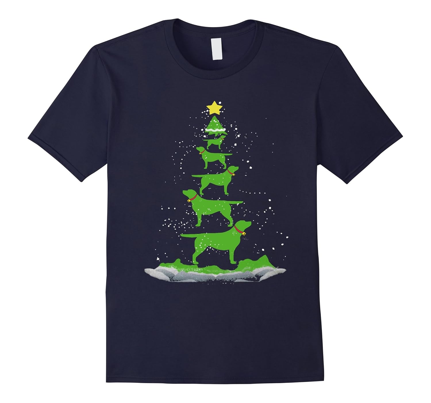 Labrador Christmas Tshirt-ANZ