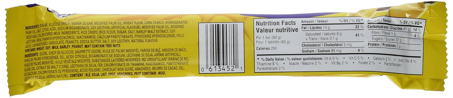 Amazon Com 24 Pack Of Mr Big Chocolate Bars 1440g In Box 60g Each Bar The Great Taste Of Canada Chocolate Bar Candy And Chocolate Bars Grocery Gourmet Food