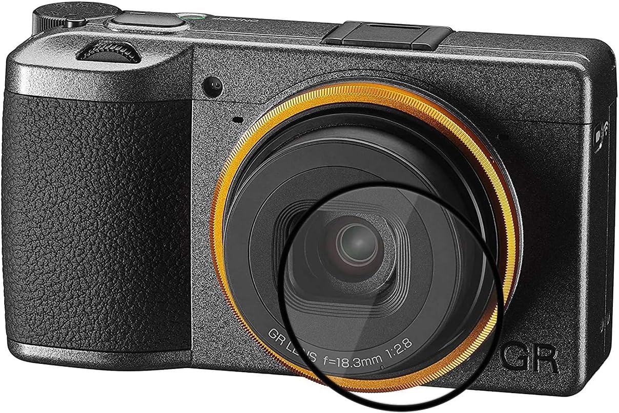 MUZIRI KINOKOO 42mm Filter Compatible for Ricoh GR/GR2/GR3/GR3X Digital Camera - Ultra Slim High Clarity Lens Protedtion Filter for Sony RX100 II III IV V VA & for Panasonic LX10 LX15 Camera (2 Packs)