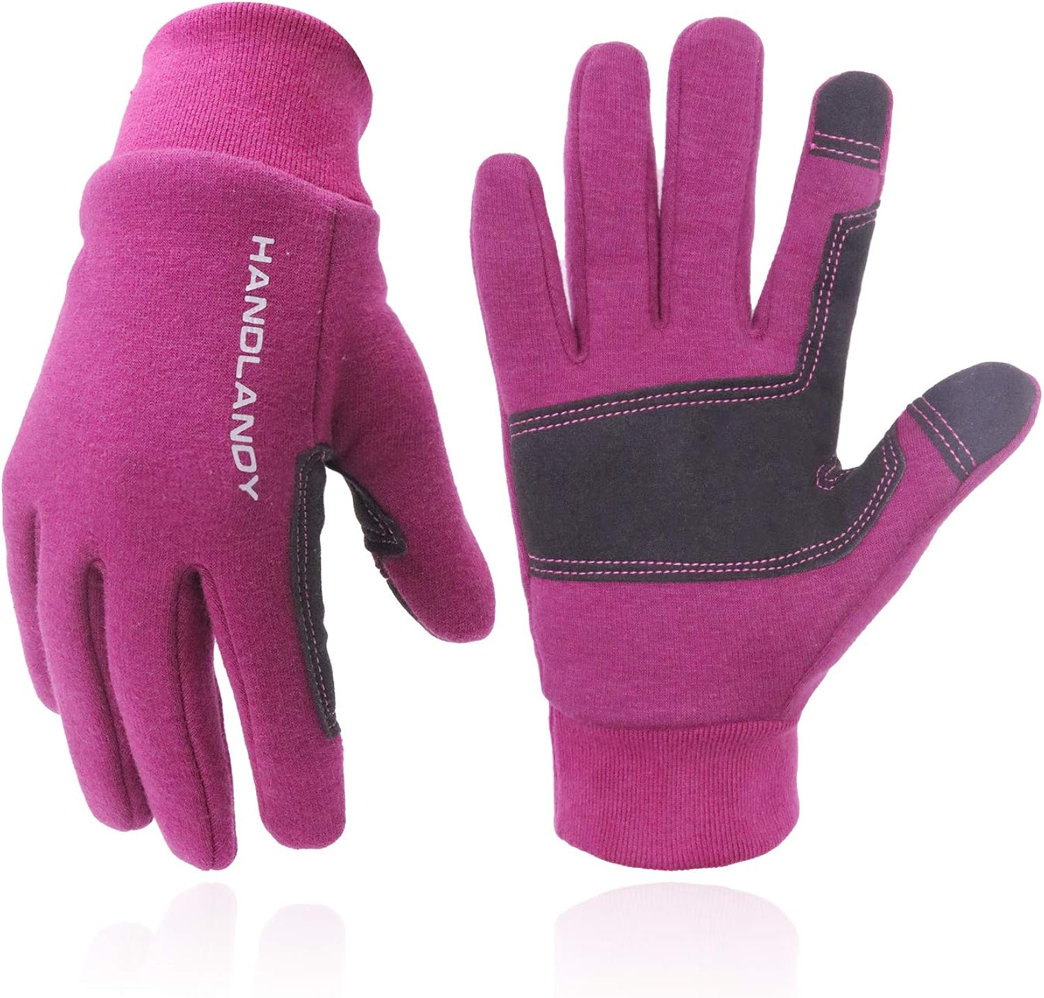 Winter Gloves for Men & Women Cotton Outdoor Sports Running Cycling Warm Touch Screen Gloves for 