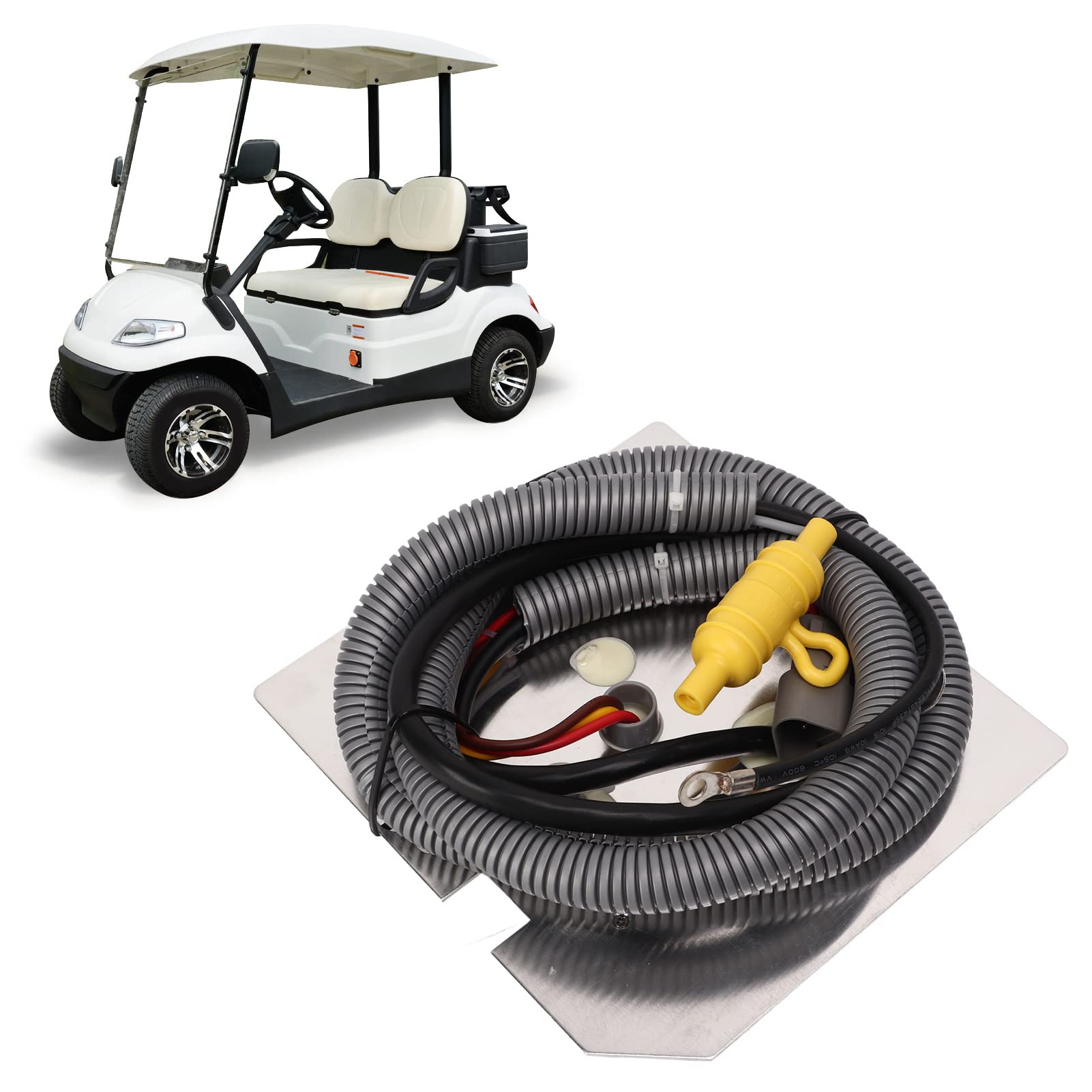 Golf Cart On Board Computer 48V, 3 Pin Golf Cart OBC for Power Drive ...