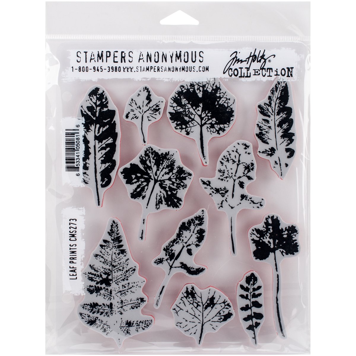 Stampers Anonymous CMS273 Tim Holtz Cling Stamps, Multi-Colour, 7 x 8.5-Inch