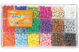 The Beadery Giant Caryon Bead Box - approximately 2300 beads