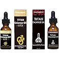 Tonisabery Enlarger Titan Oil Red for Men Original Male Enlargement Oil Gold with Titan Oil Red Massage Oil for Male 10ml by Tonisaberey (Gold with RED)