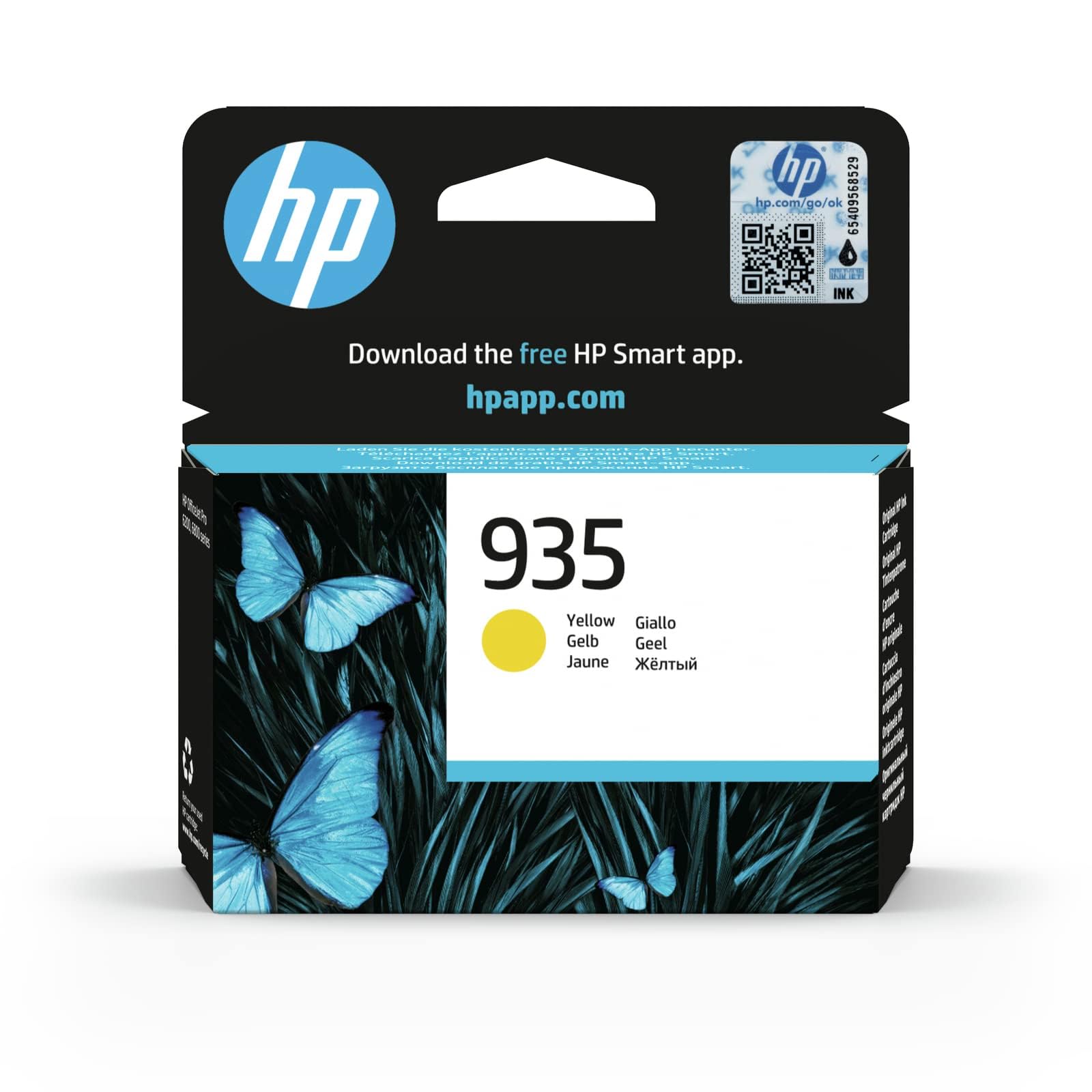 HP 935 Ink Cartridge - Yellow