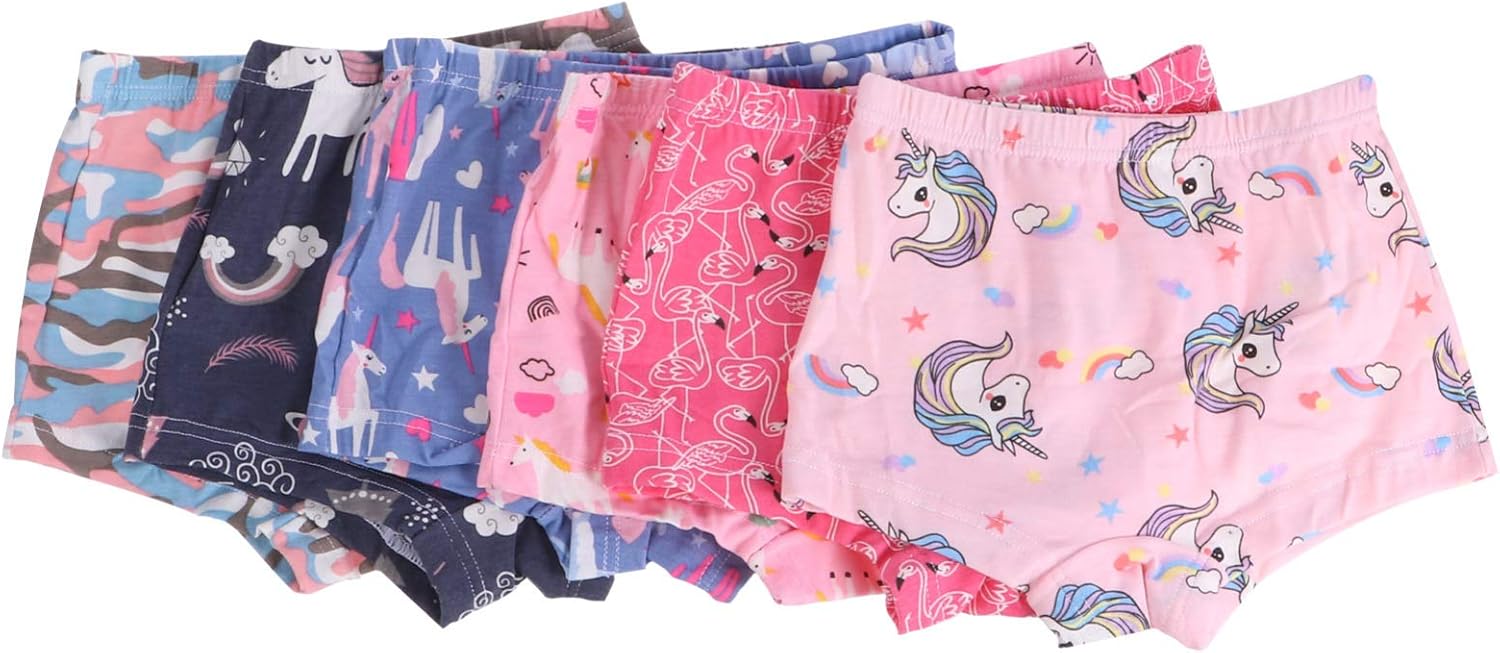 PRETYZOOM 6Pcs Boys Cotton Briefs Super Soft Breathable