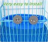 cakefly Bird Bath Tub for Small Birds Budgie Parrot Cage Cage Accessories view 5