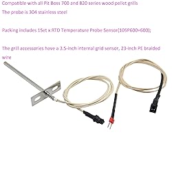 RTD High-Temperature Meat Probe Sensor BBQ