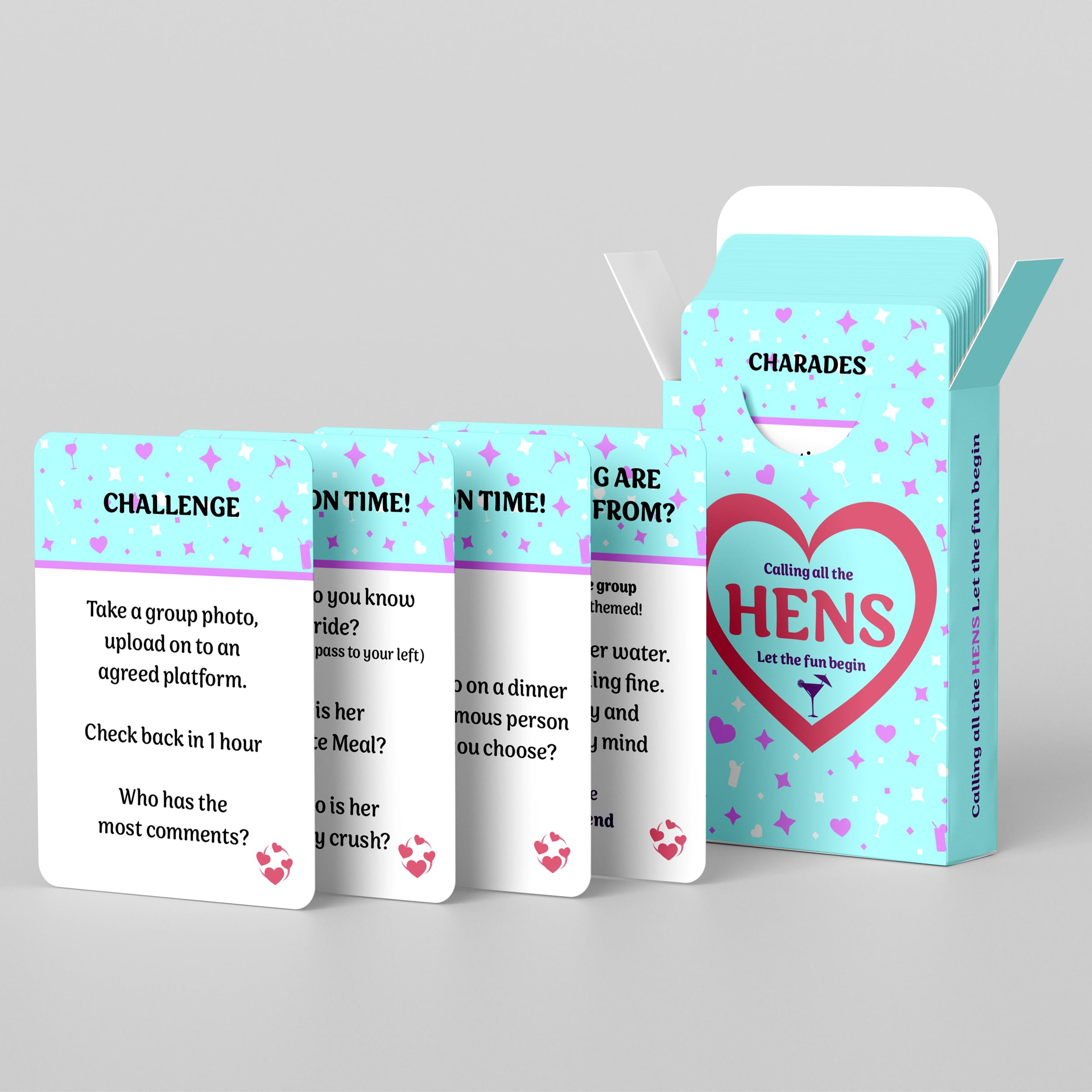 Calling All Hens - Let the Fun Begin - Hen Party Game - Fun, Hilarious Icebreaker