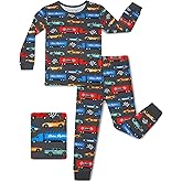 babee Reshinee Bamboo Viscose Toddler Pajamas Boys Girls Baby 12M-8Y Pjs Sets Kids 2pcs Long-Sleeve Snug fit Sleepwear
