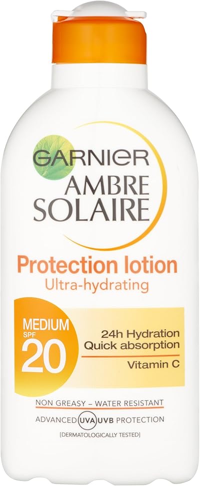 Garnier Ambre Solaire Ultra-Hydrating Protection Lotion SPF20 200ml