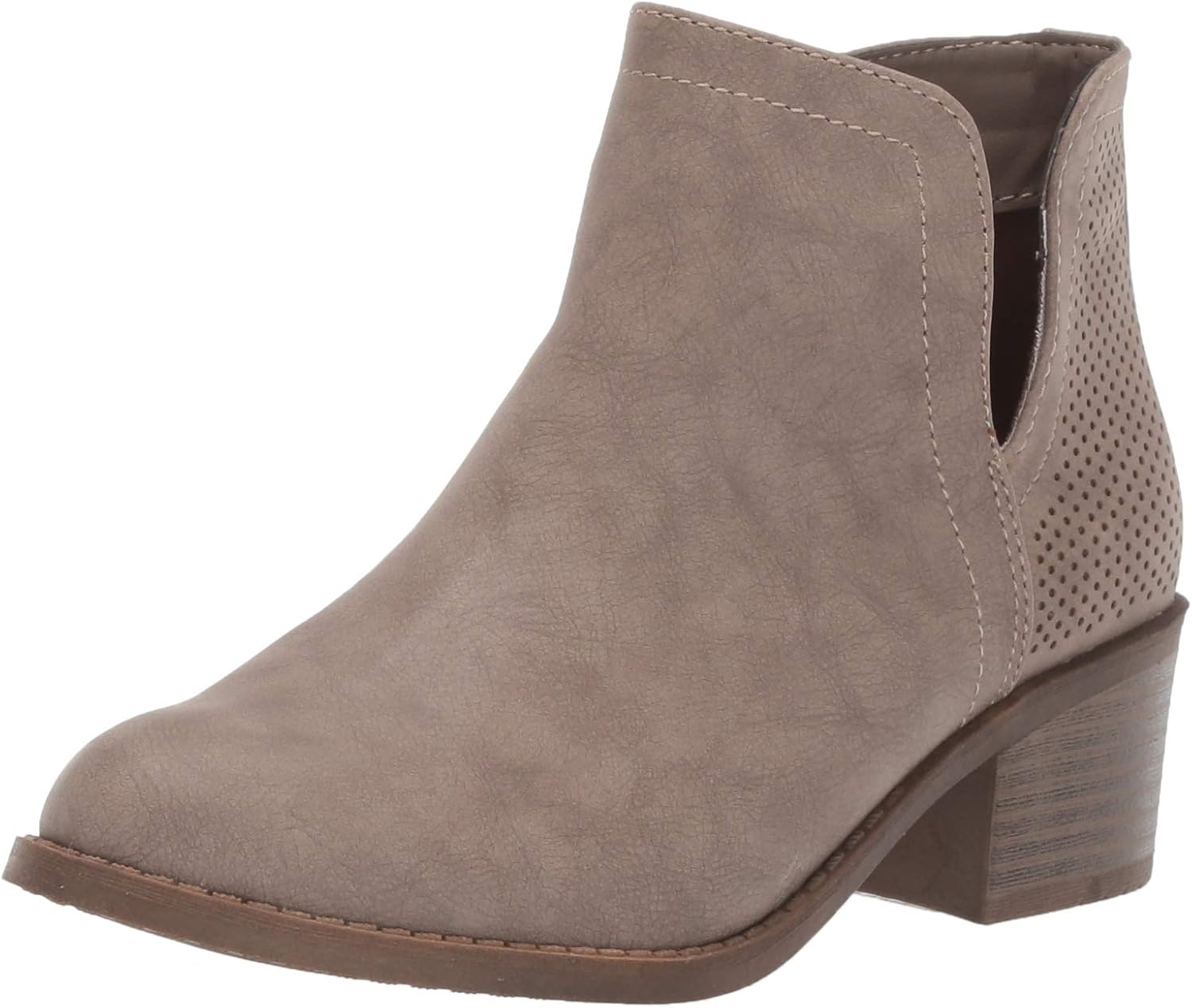 steve madden jinx bootie taupe