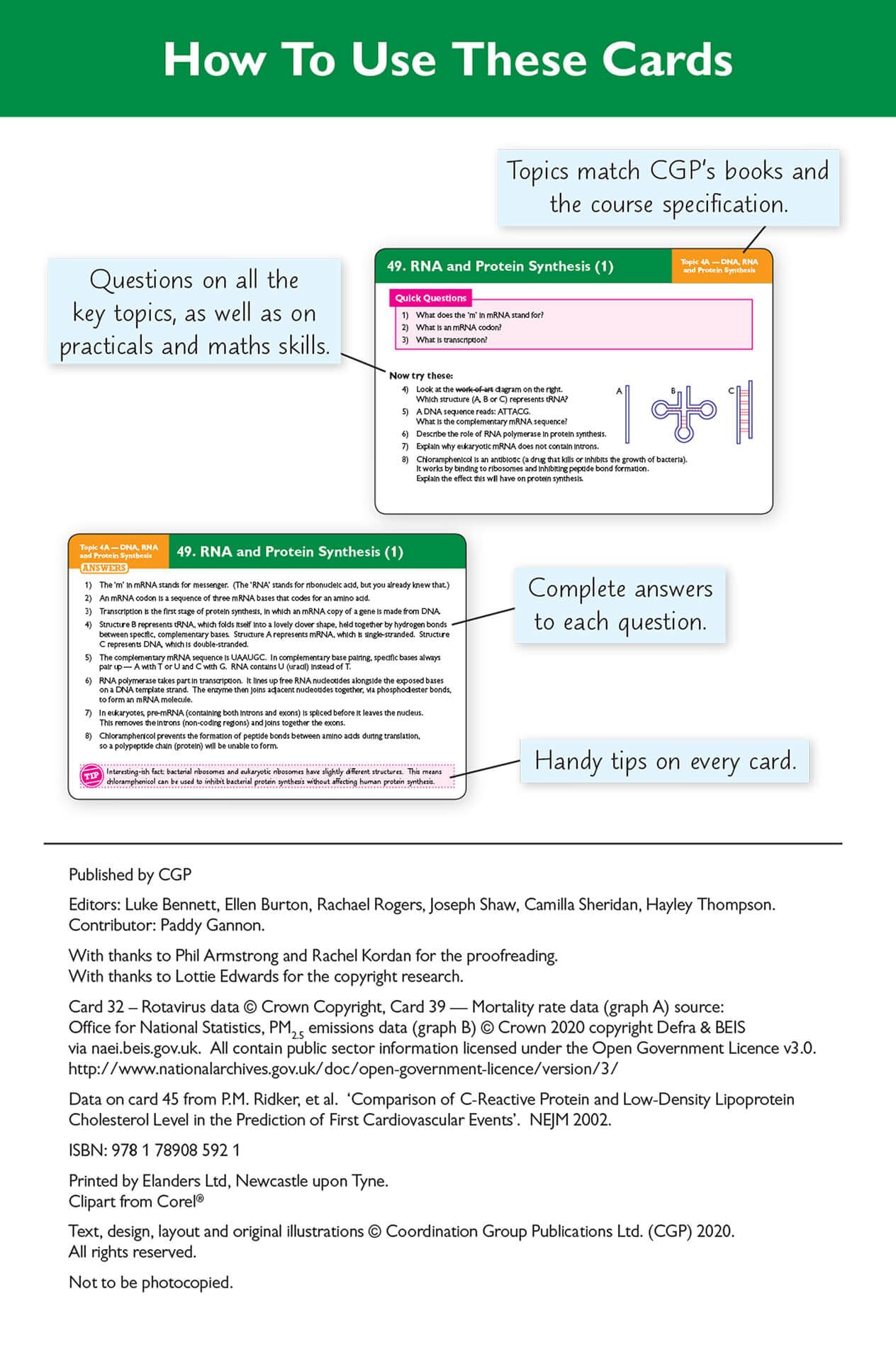 Mua A-Level Biology AQA Revision Question Cards: for the 2026 and 2027 ...