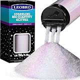 LEOBRO Fine Glitter 150G Holographic White Resin Craft Glitter Iridescent