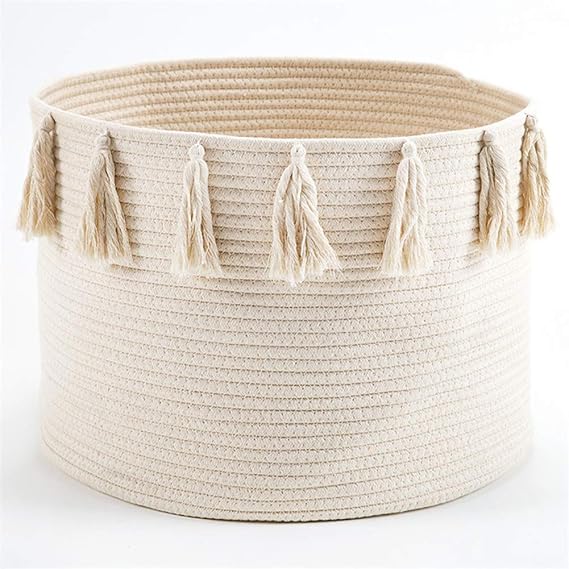 LYXCM Cesta De Almacenamiento para Niños, Almacenamiento De Cuerda