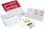 EldonCard Blood Type Test Kit - Lancet, Micropipette, Swab - Air Sealed view 4