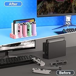 Charging Dock for Joy-con Compatible with Nintendo