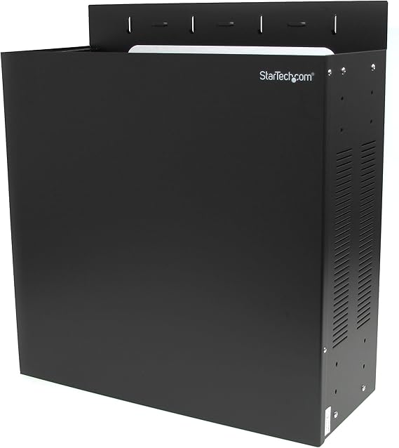 Amazon.com: StarTech.com 4U Vertical Wall-Mount Server Rack Enclosure ...
