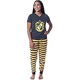 Harry Potter Womens' Hogwarts House Crest Jogger Pajama Set-All Houses