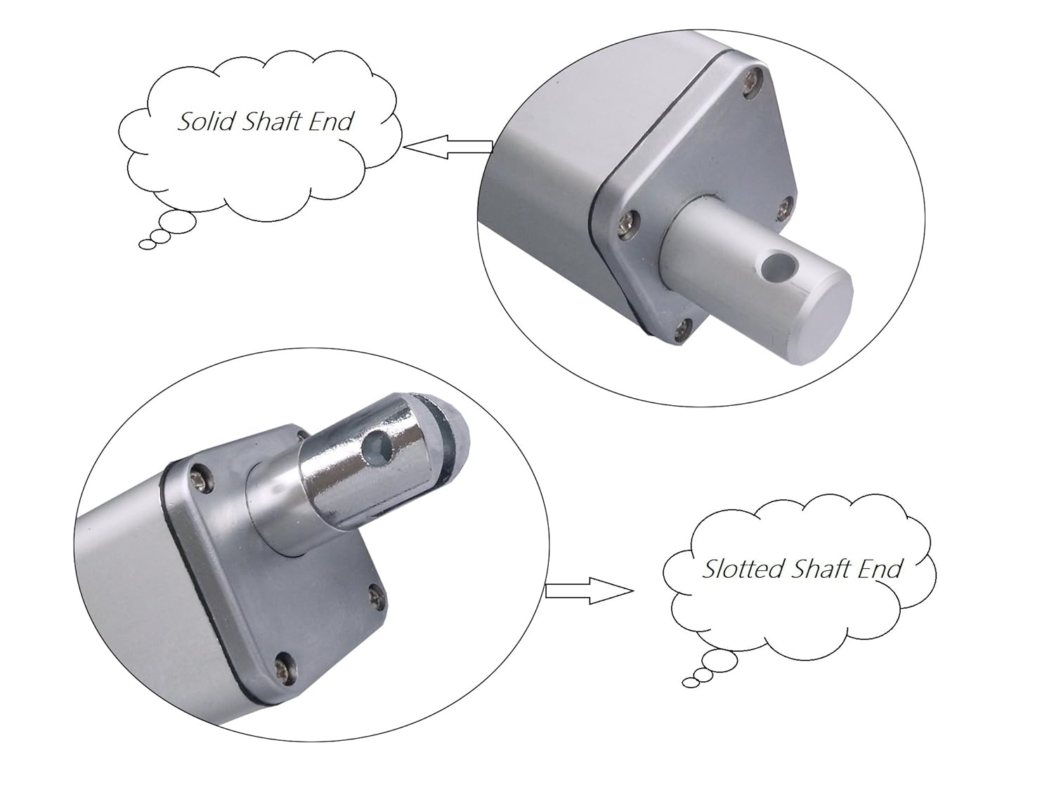 SOViK 4 4 inch Stroke Linear Actuator Built in Limit Switch 12V DC