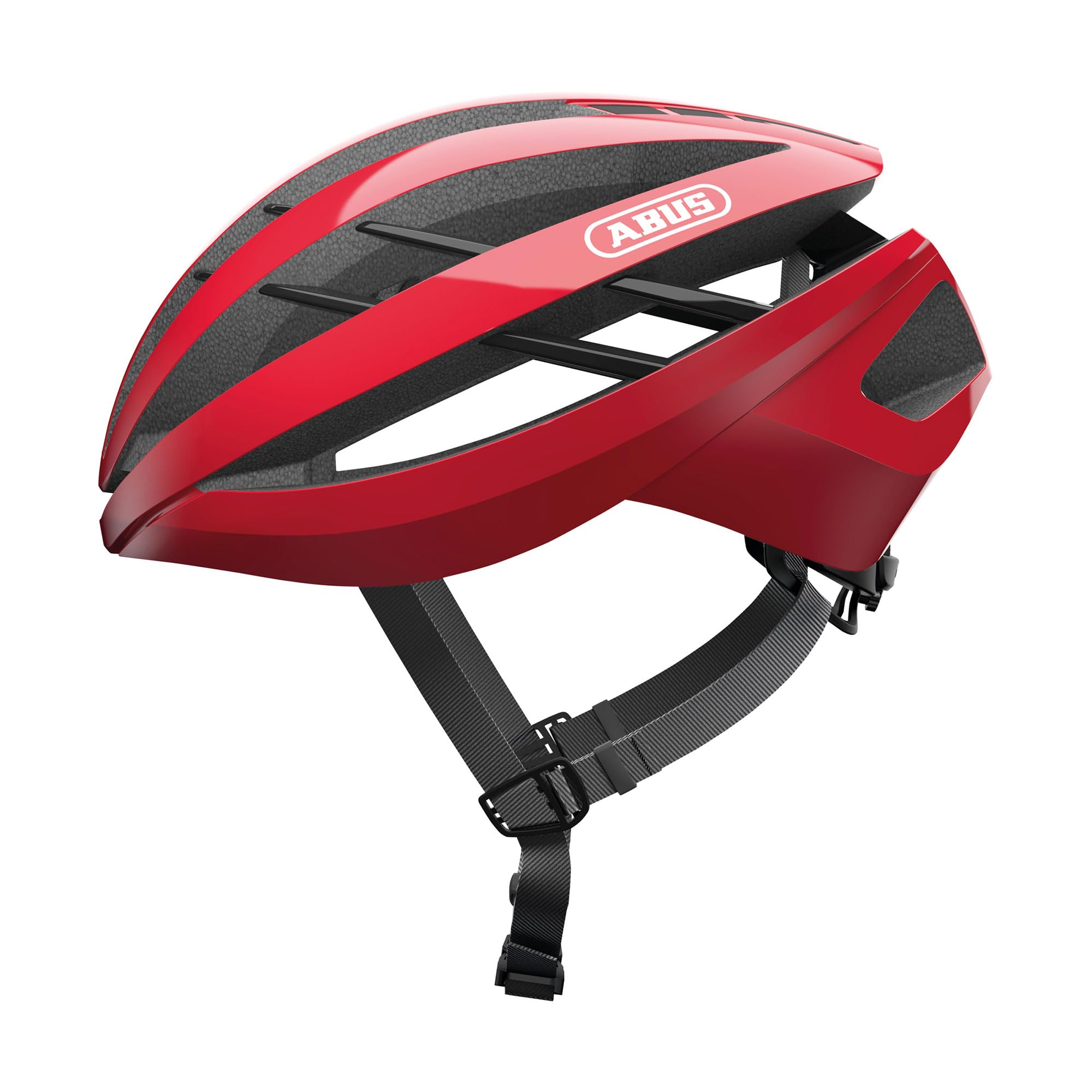 ABUS Aventor road bike helmet - bike helmet for professional cycling - good ventilation properties - for men and women
