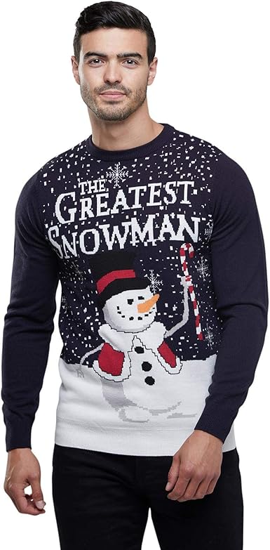 broken standard christmas jumper