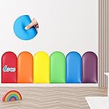 Jetec 6 Pcs Wall Padding for Kids with Autism