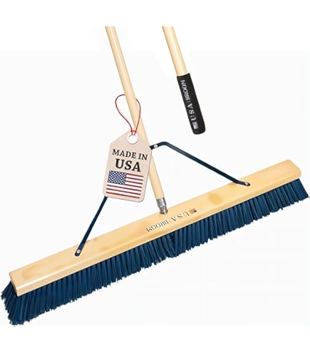 Kraft Tool CC454-01 24" Green Nylex Soft Broom Finish Broom Head - View #4