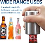 SUOXU Stainless Steel Magnetic Automatic Bottle Opener for Weak Hands Arthritis view 4