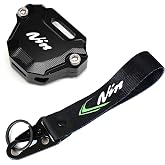 ZYAKOMO Fit For Kawasaki Ninja 650 Ninja 500 Ninja 400 Ninja 1000SX ZX-10R ZX-6R ZX4RR CNC Motorcycle Key Case Cover Keyring