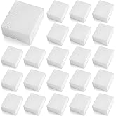 Mudder 24 Pcs Cat Water Fountain Pre-Filter Sponge for 67oz/2L Pet Fountain - Trimmable Foam Filters for Dog Cat, Block Shape