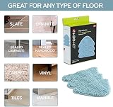 H2O HD Super Absorbent Cloths Pack of 3 for Steam Mop Floor Carpet Upholstery view 4