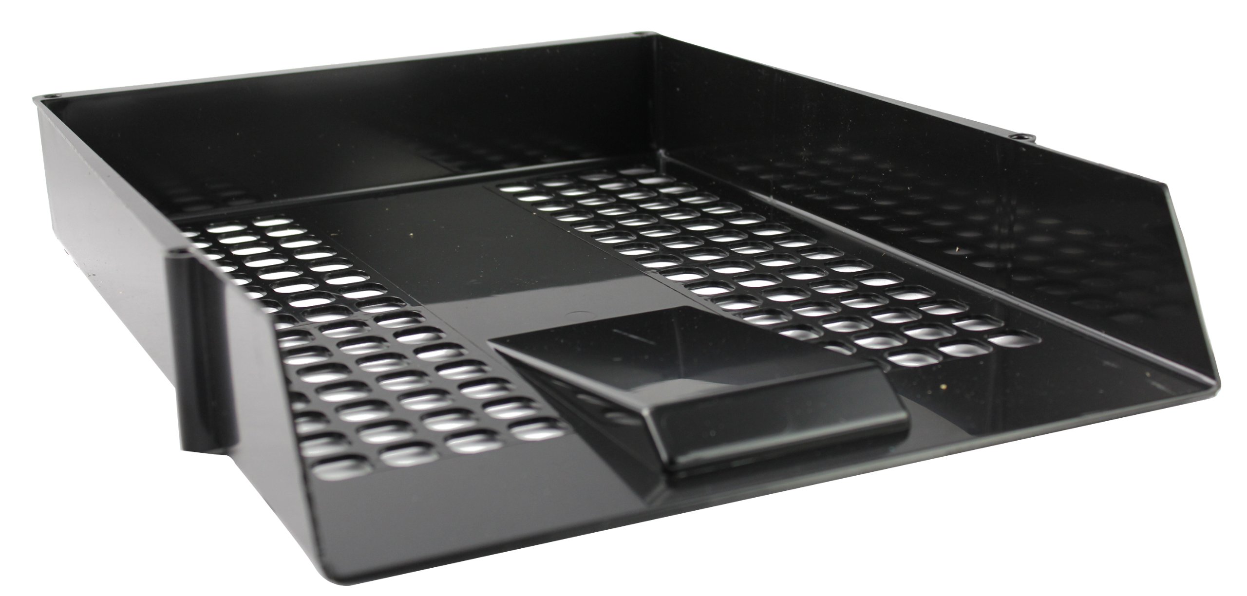 Q-Connect Plastic Letter Tray - Black